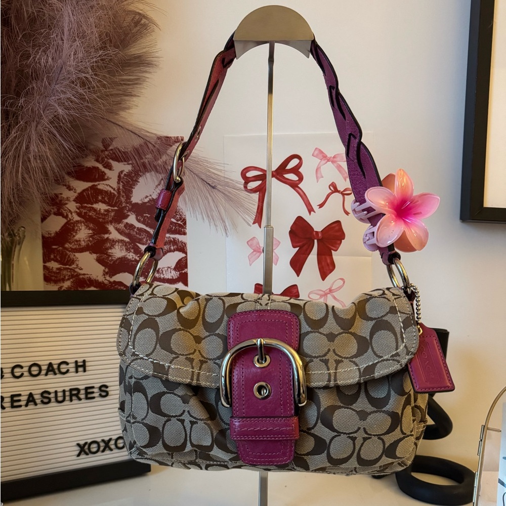 Coach Signature Pink Soho